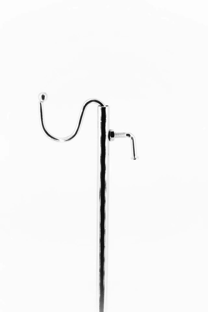 RY DISPLAY Single Hook Adjustable Chrome Countertop Handbag Display Stand Hanger for Purses, Hanging Forms, Accessories - Image 2